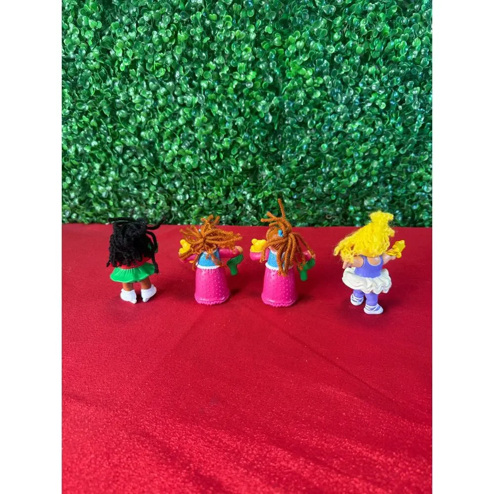 Vintage 1992 Cabbage Patch Kids McDonald Happy Meal PVC Figures Lot of 4 90s